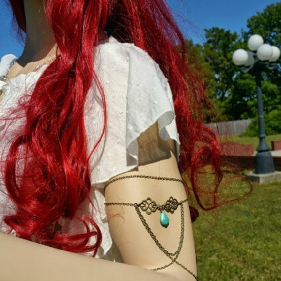 Arm Cuff, Slave Style Chain Bracelet - Picture 3 of 3